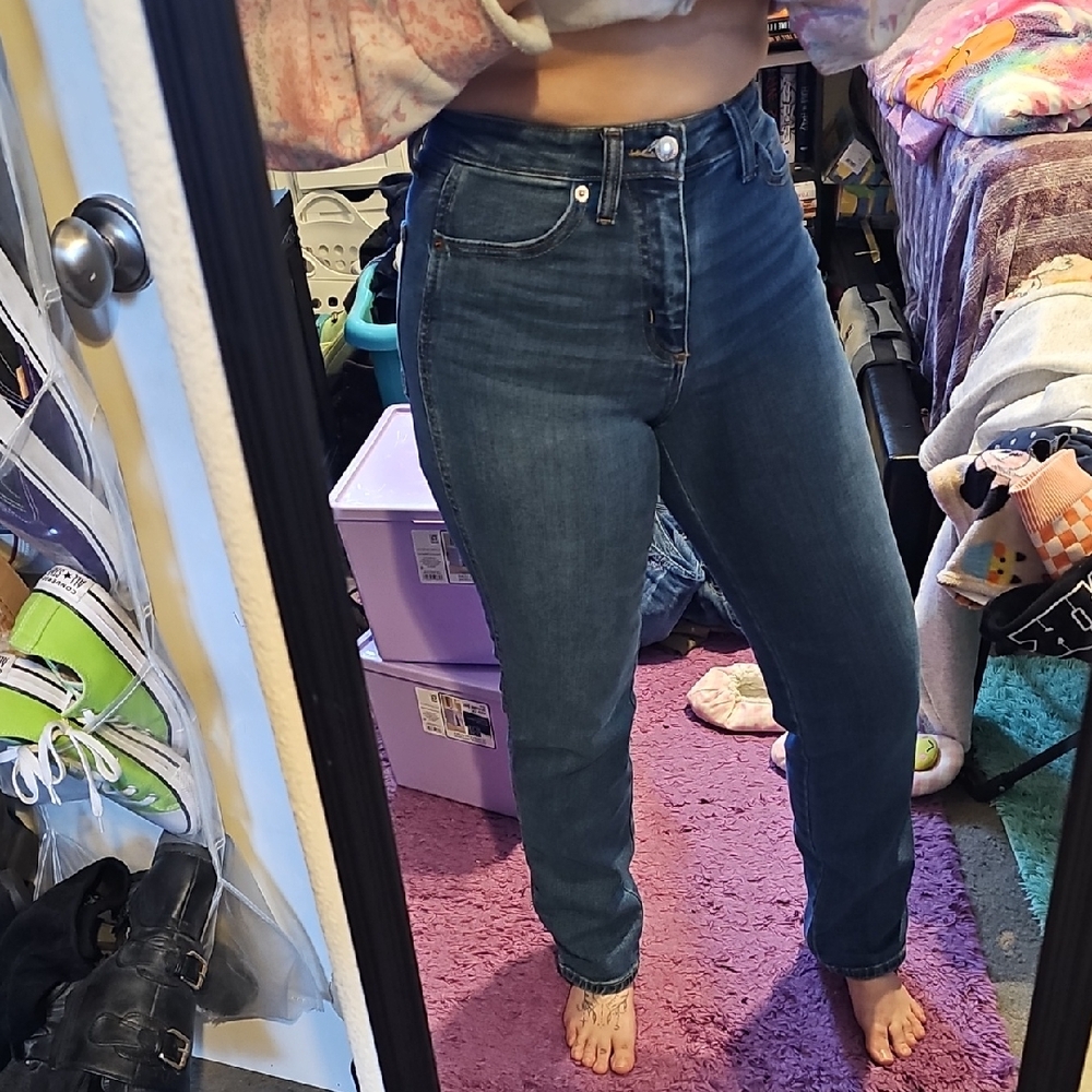 NWOT High-Rise Straight Jeans